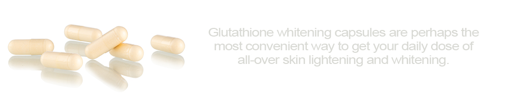 glutathione capsules – skin whitening tablets